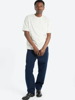 A.P.C. - Label H T-Shirt in Heathered Ecru