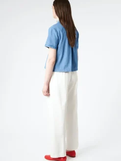 A.P.C. - Maeva Denim Shirt in Light Blue