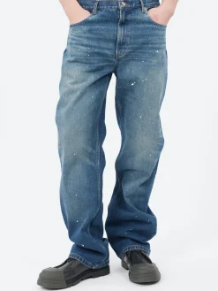 A.P.C. - Relaxed H Jean in Washed Indigo