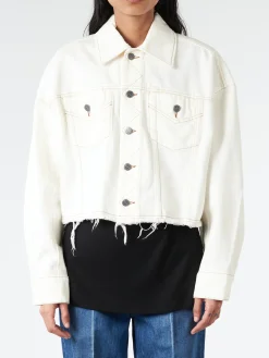 A.P.C. - Sainters Denim Jacket in Ecru