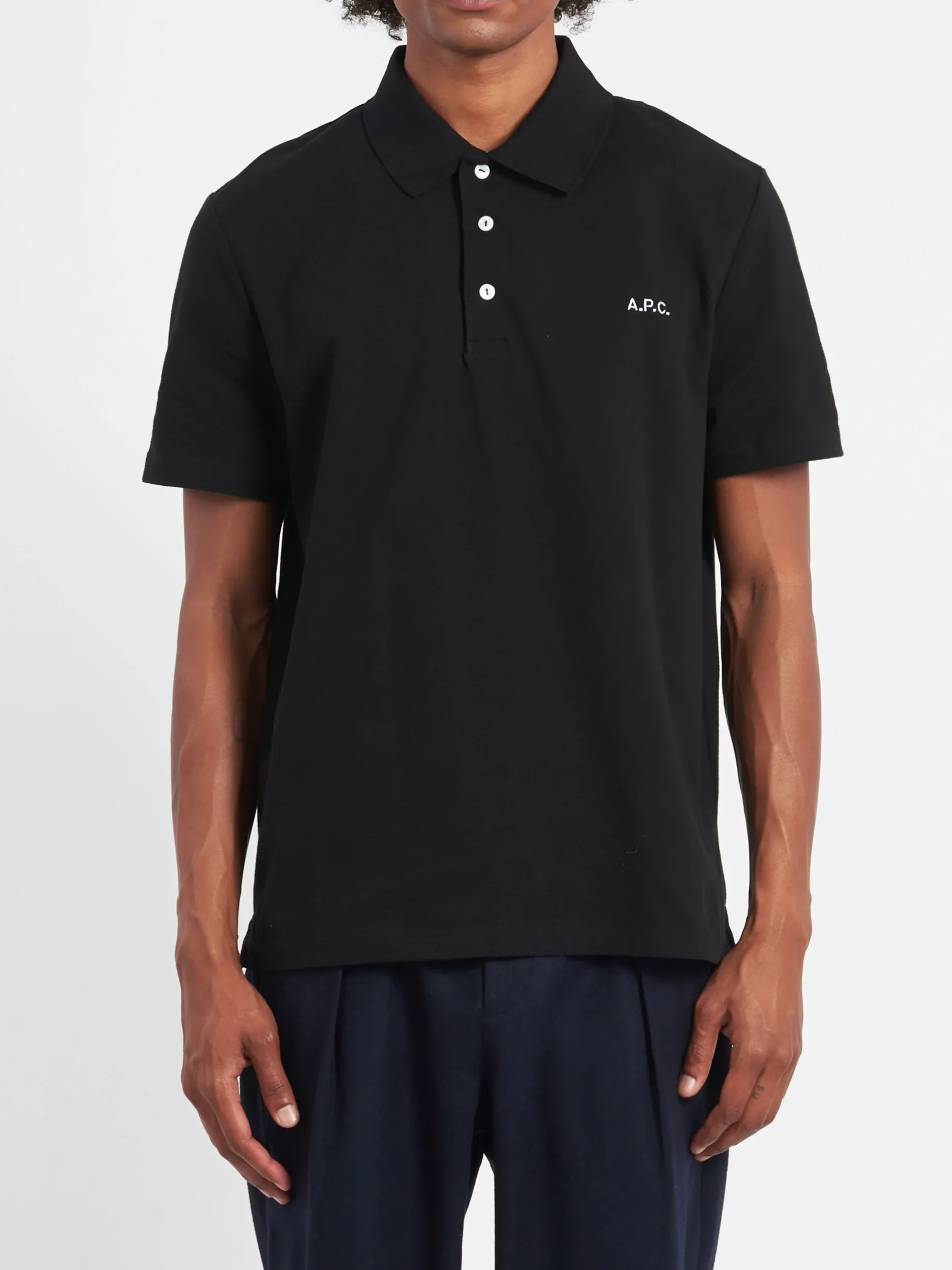 A.P.C. - Standard Polo in Black