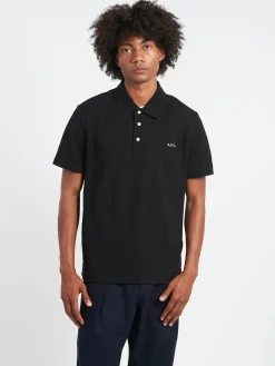 A.P.C. - Standard Polo in Black