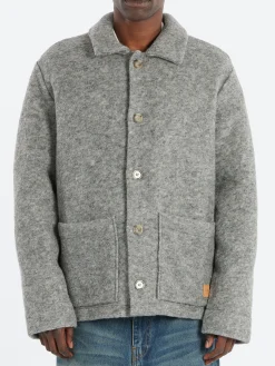 A.P.C. - Thais Jacket in Heathered Light Grey