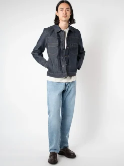 A.P.C. - Work Jean Jacket in Indigo Raw Denim