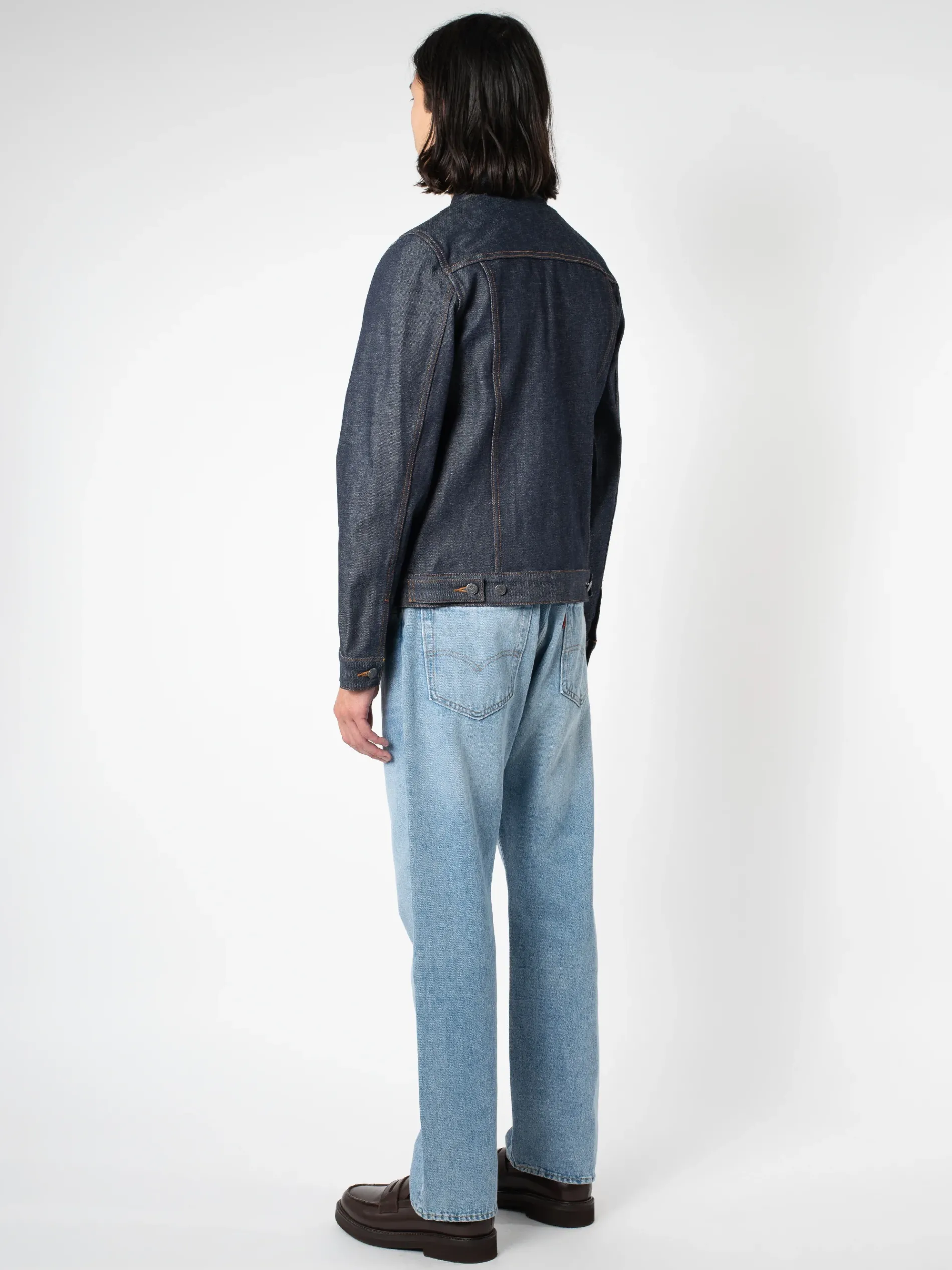 A.P.C. - Work Jean Jacket in Indigo Raw Denim