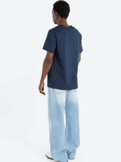 A.P.C. Brode T-Shirt in Dark Navy