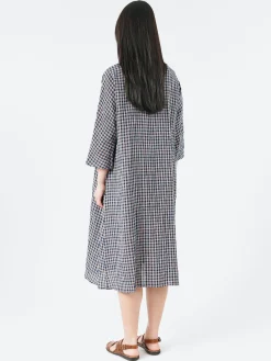 ApuntoB - P1959 Dress in Denim Poppy