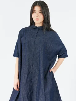 ApuntoB - P1112 Dress in Indigo
