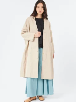ApuntoB - P1948 Long Coat in Ecru