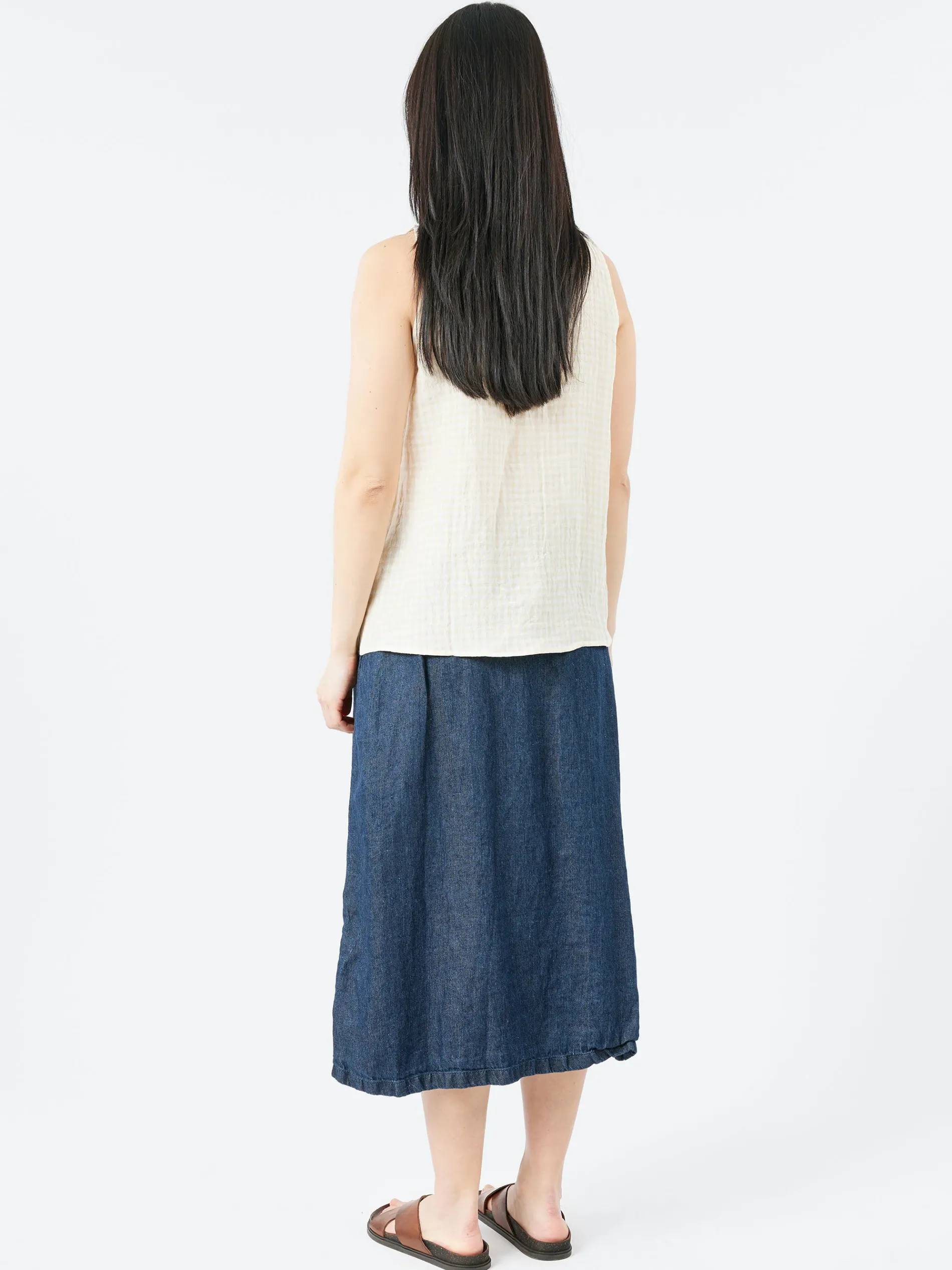 APuntoB - P1957 Tank Top in Milk Sand
