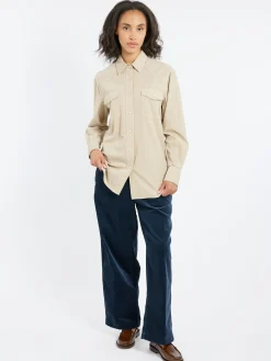 Aspesi - Corduroy Shirt in Stone