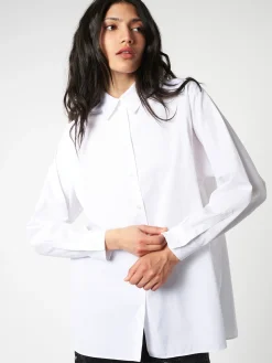 Aspesi - Cotton Poplin Loose Fit Shirt in White