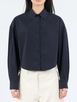 Aspesi - Cotton Poplin Shirt in Navy