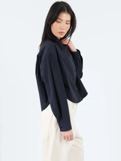 Aspesi - Cotton Poplin Shirt in Navy