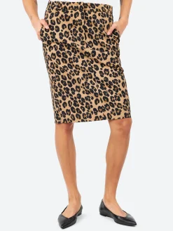 Aspesi - Leopard Print Pencil Skirt in Maculato