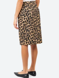 Aspesi - Leopard Print Pencil Skirt in Maculato