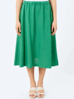 Aspesi - Linen Skirt in Green