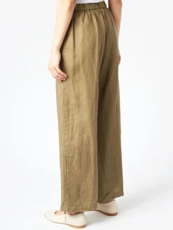 Aspesi - Linen Trousers in Military