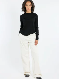 Aspesi - Merino Wool Crewneck Jumper in Black