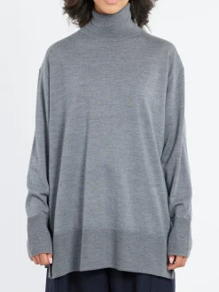 Aspesi - Merino Wool Turtleneck in Grey