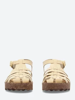 Asportuguesas - Calix Fisherman Sandal in Beige and Brown