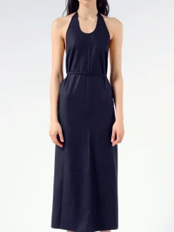 Baserange - Apron Dress in Black