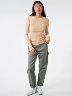 Baserange - Drive Longsleeve in Carl Johan (Beige)