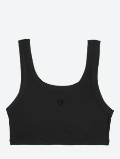 Baserange - Heart Bra in Black