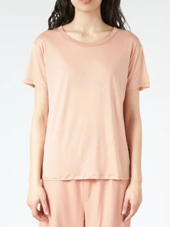Baserange - Loose Tee in Yu Rose
