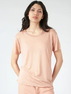 Baserange - Loose Tee in Yu Rose