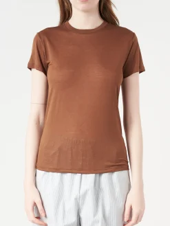 Baserange - Lyocell Tee Shirt in Ocular