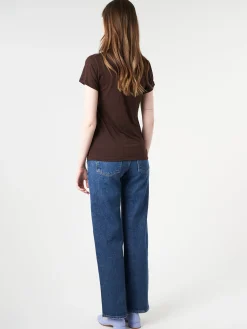 Baserange - Lyocell Tee Shirt in Tactile