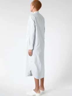 Baserange - Ole Shirt Dress in Stripe