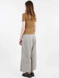 Baserange - Vein Tee in Jade Brown