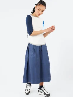 BEAMS BOY - Boat Neck T-Shirt in New Crazy