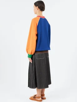 BEAMS BOY - Crazy Sweatshirt in Multi