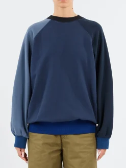 BEAMS BOY - Crazy Sweatshirt in Navy