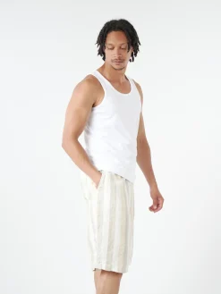 BEAMS PLUS - 2 Pack Tank Top in White and Grey