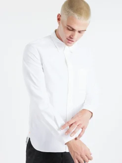 BEAMS PLUS - Button Down Oxford Shirt in White