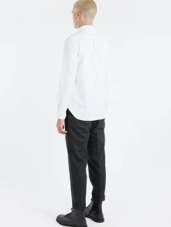 BEAMS PLUS - Button Down Oxford Shirt in White