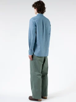 BEAMS PLUS - Chambray Button-Down Shirt