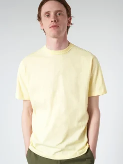Beams Plus - Crewneck Tee in Yellow