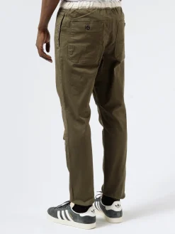 BEAMS PLUS - Gym Pants Slim Twill in Olive