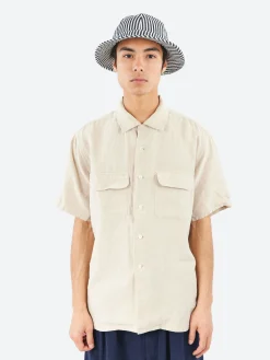 BEAMS PLUS - Mil Hat in Hickory Stripe