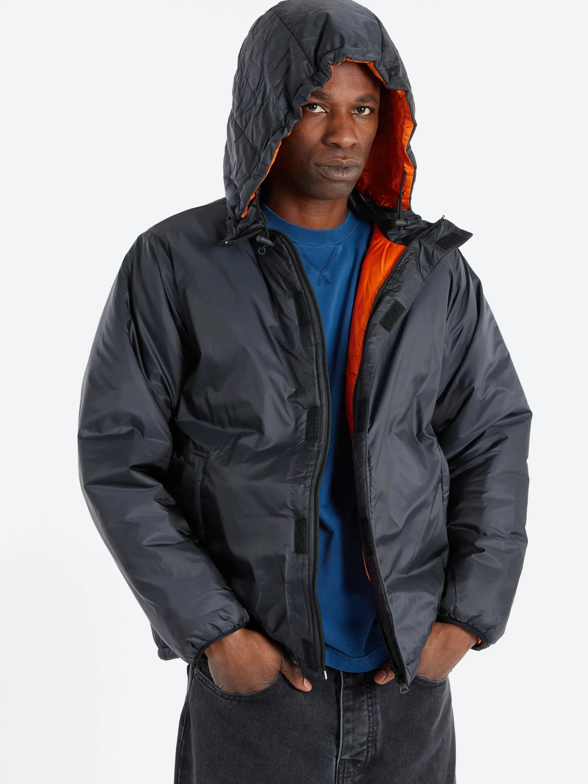 BEAMS PLUS - MIL Puff Blouson in Black