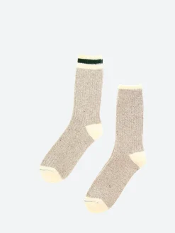 BEAMS PLUS - Rag Socks in Oatmeal