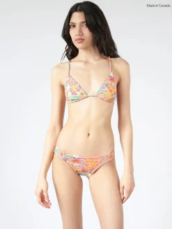 Beth Richards - Boheme Triangle Top in Pink Garden