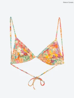 Beth Richards - Boheme Triangle Top in Pink Garden
