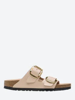 Birkenstock - Arizona Big Buckle (Narrow) in New Beige Hi Shine