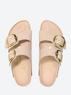 Birkenstock - Arizona Big Buckle (Narrow) in New Beige Hi Shine